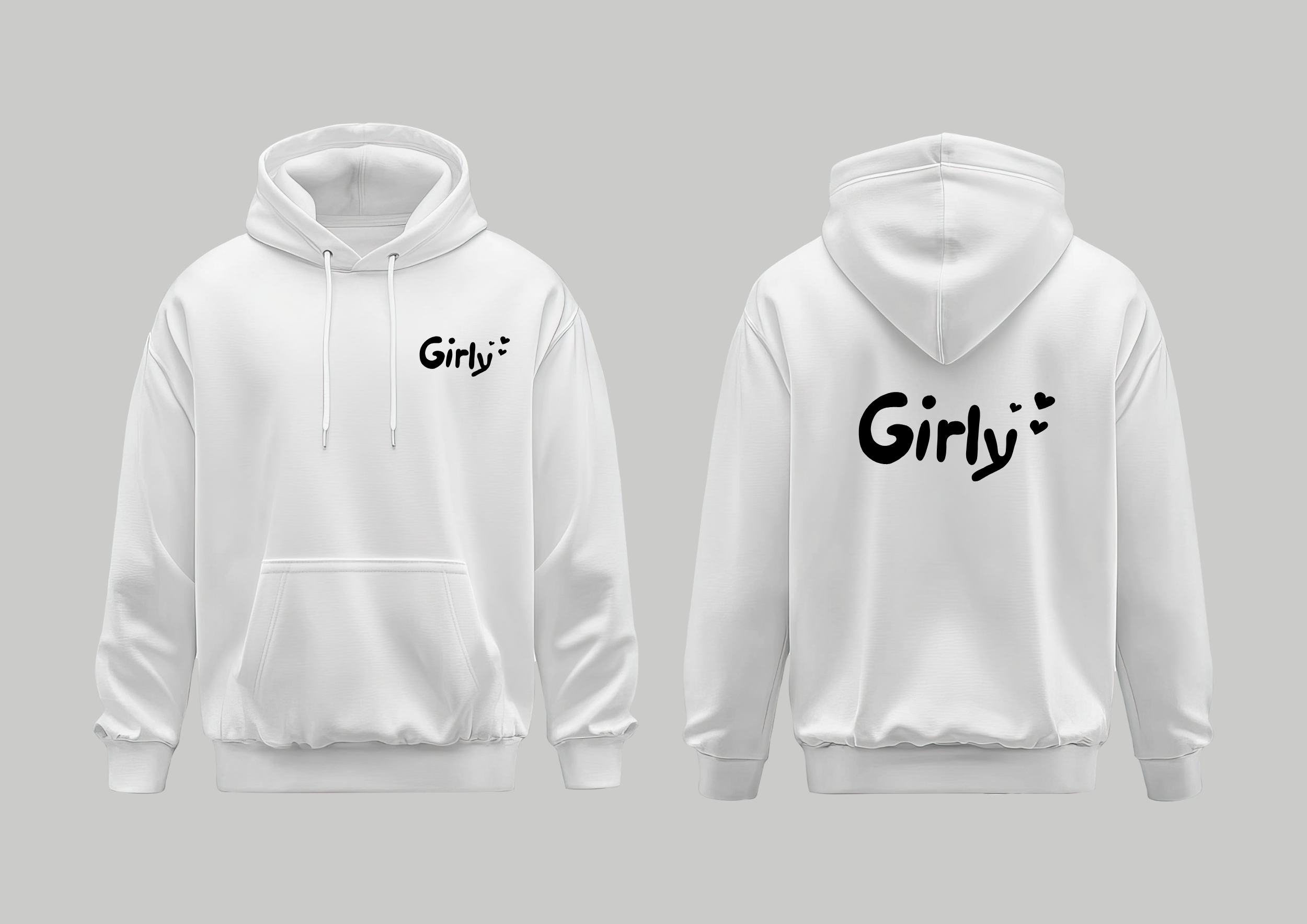 "Girly" SVG Datei - Plotterdatei SVG - Schriftzug SVG Datei