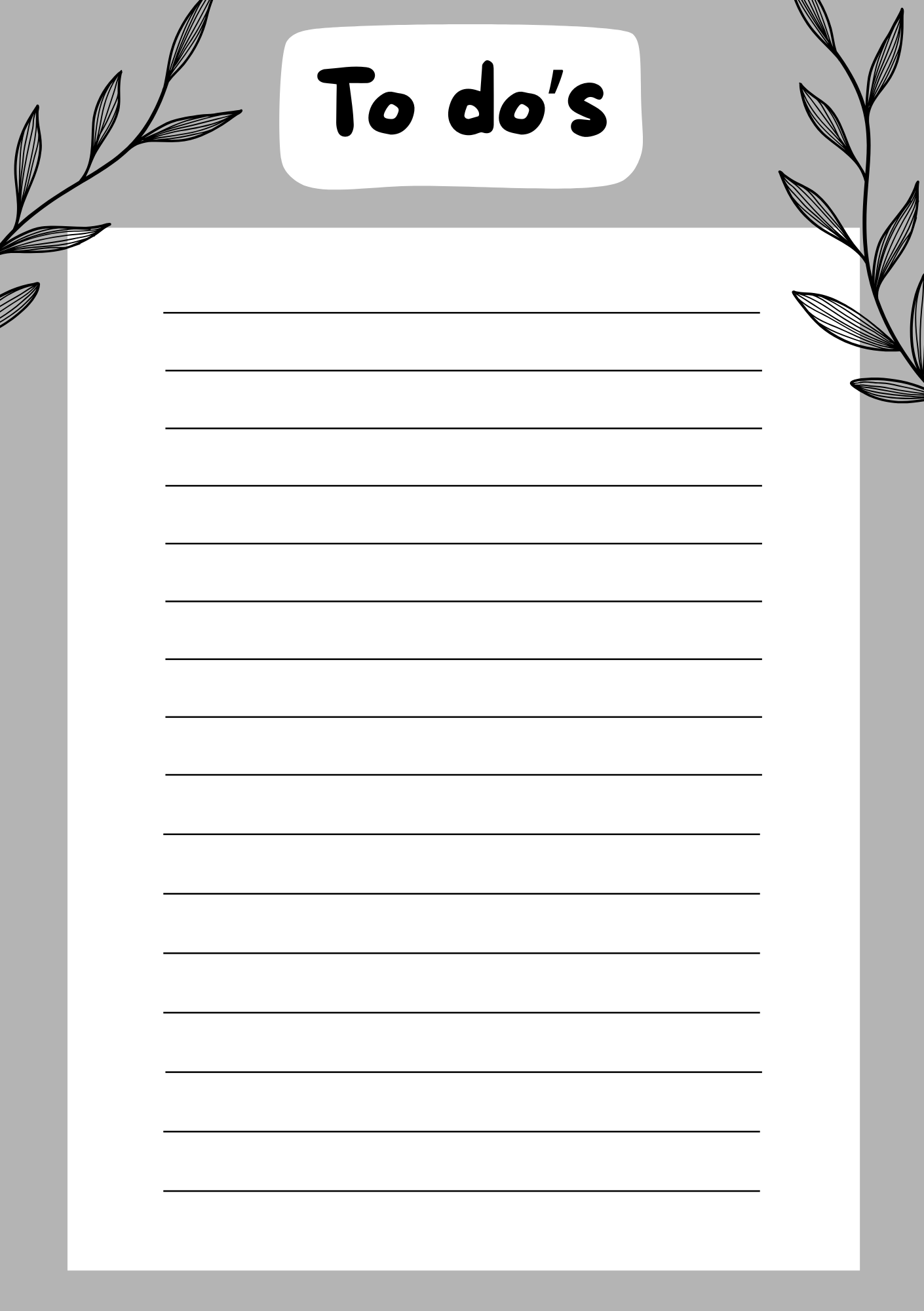 digitale To do Listen - 3er Set (A5)