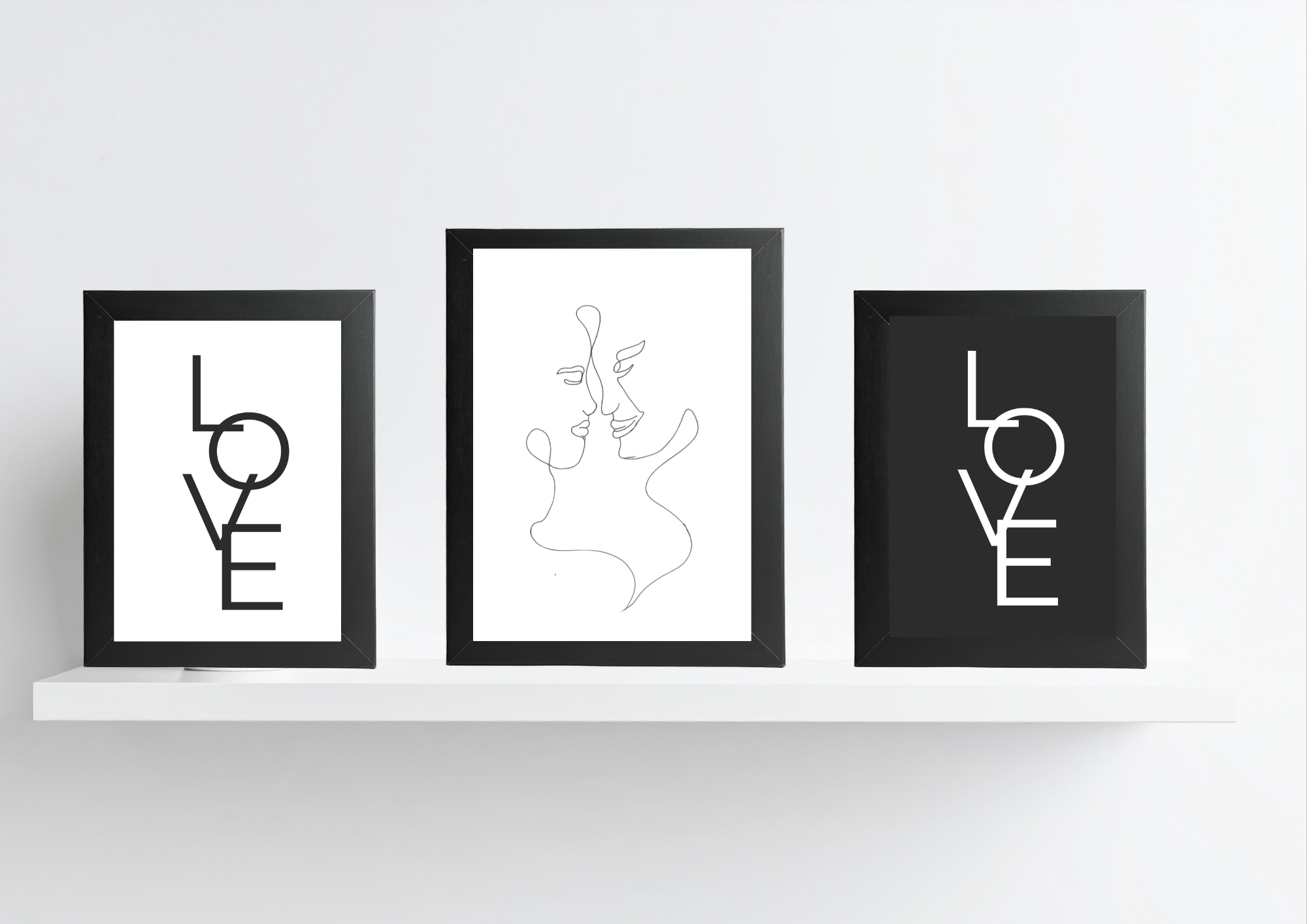 Digitales Wandbilder-Set 