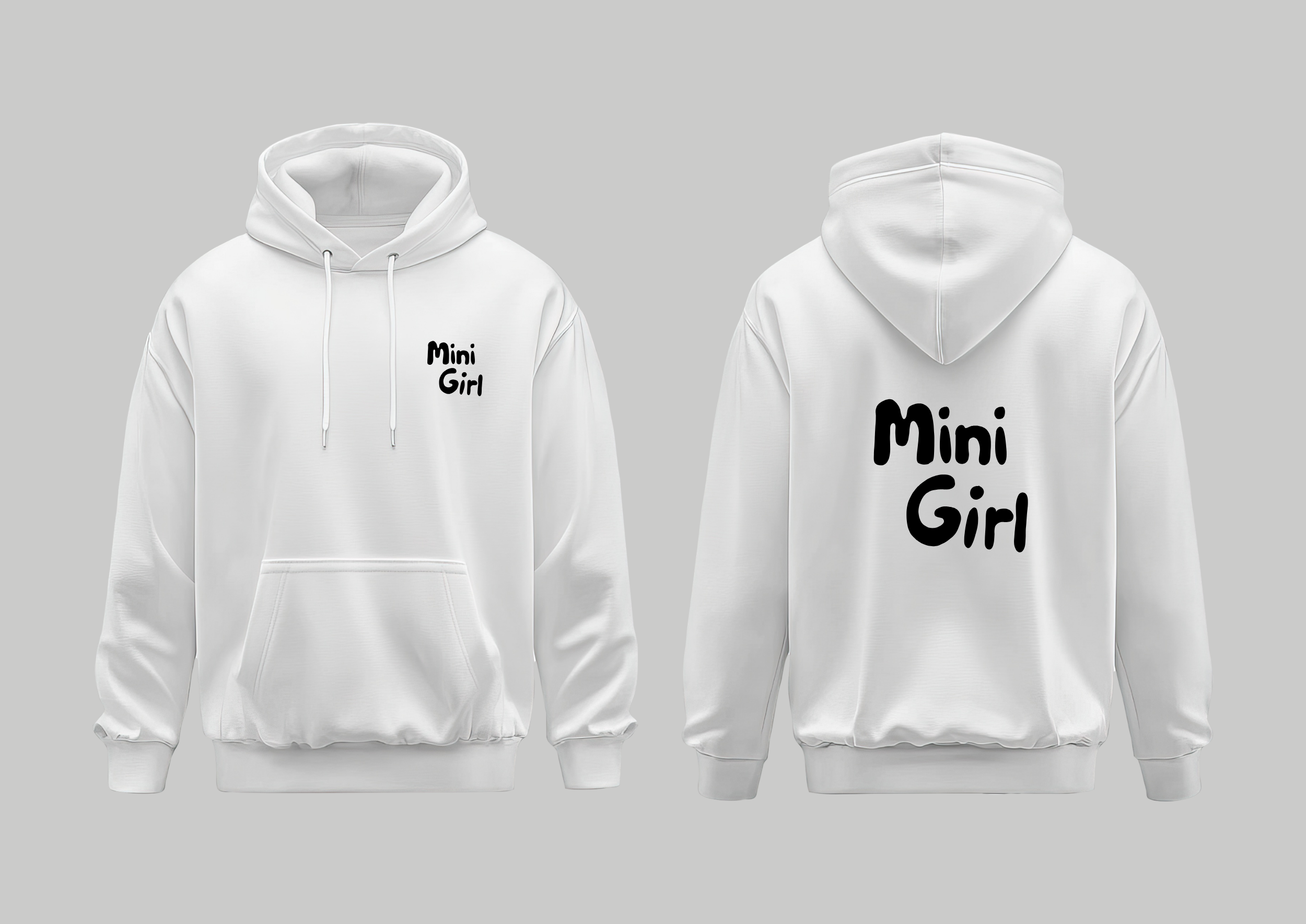 "Mini Girl" SVG Datei - Plotterdatei SVG - Schriftzug SVG Datei