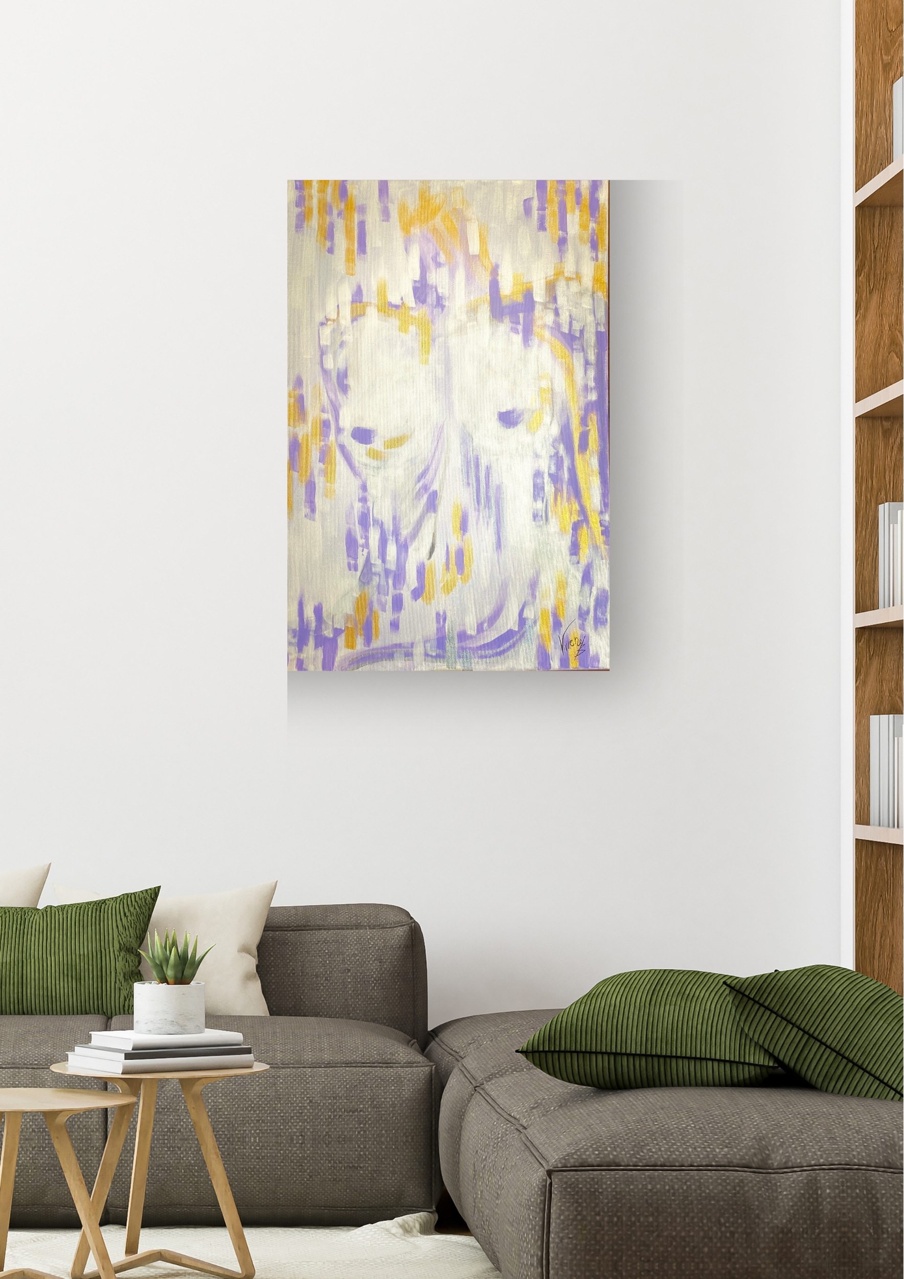 ´´Nezahaľuj sa´´ Originálna akrylomaľba