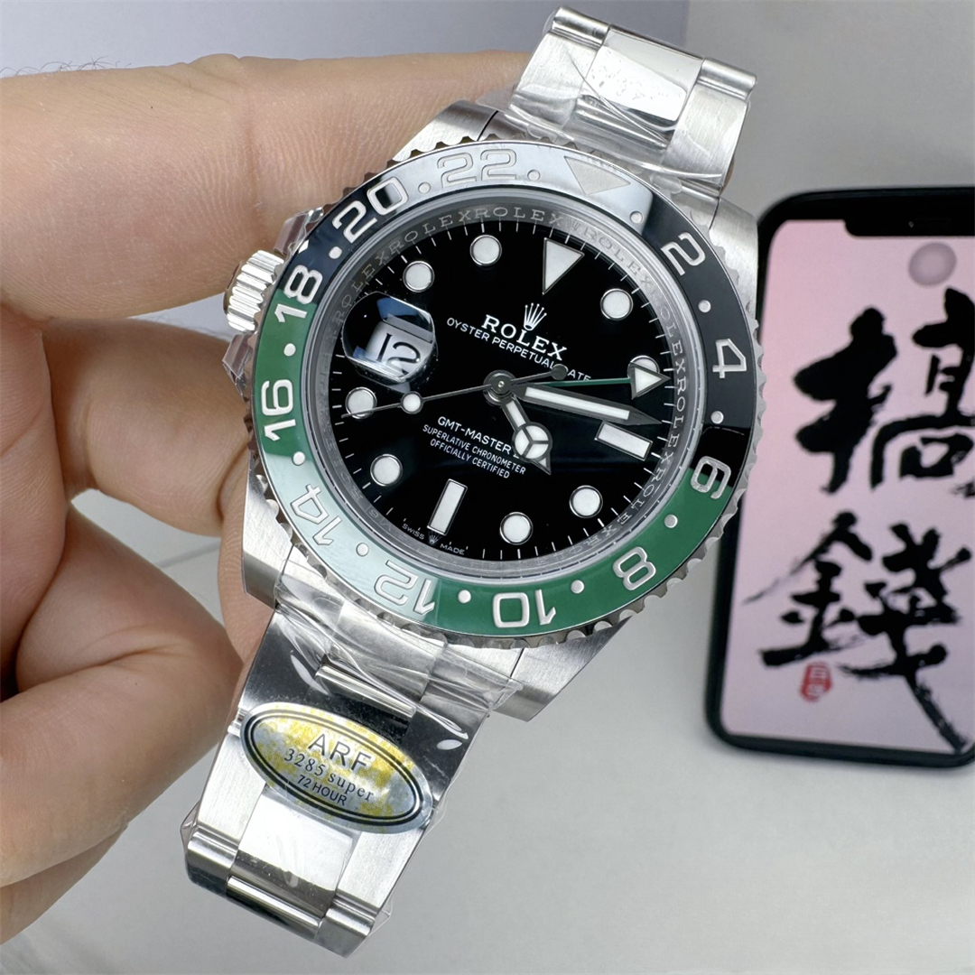 GMT Master II 126720 Sprite Oyster Bracelet 40mm Black Dial