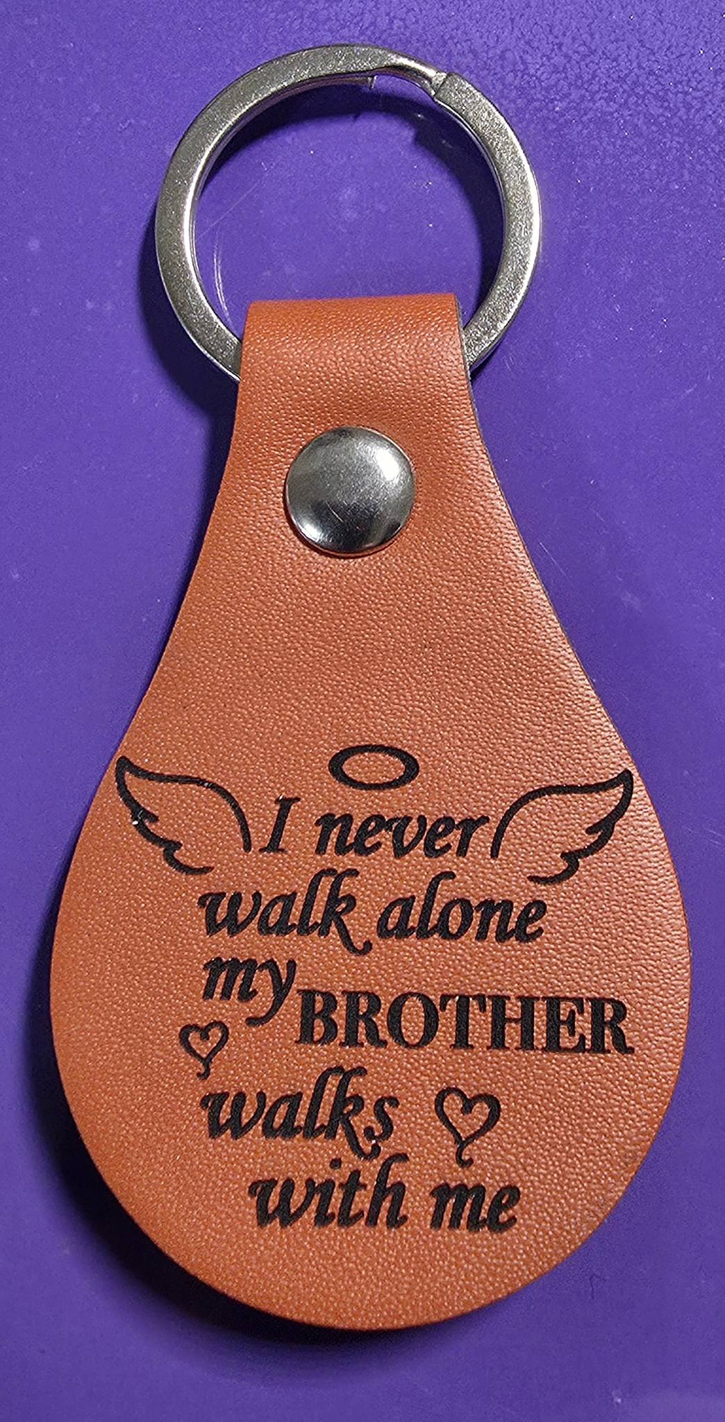 Brother Memorial Keychain