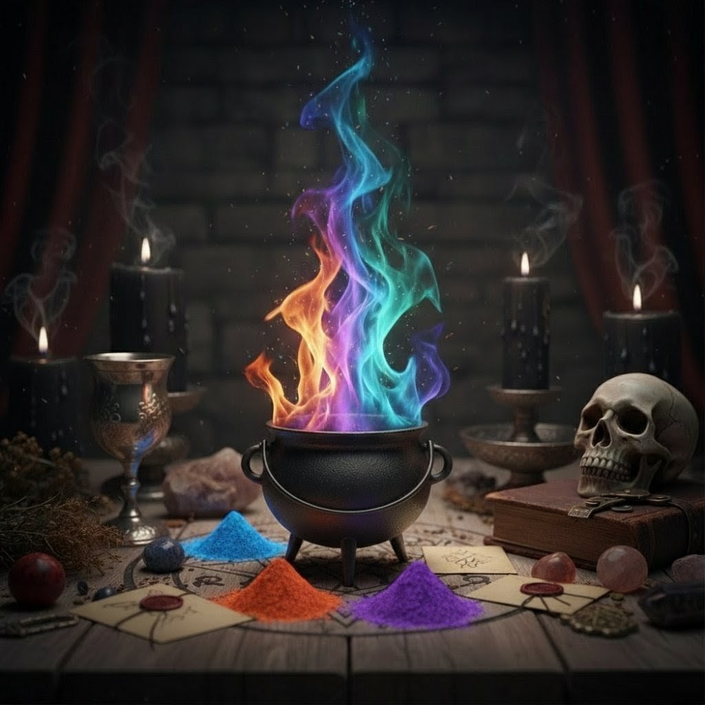 Spell powder (colorized)