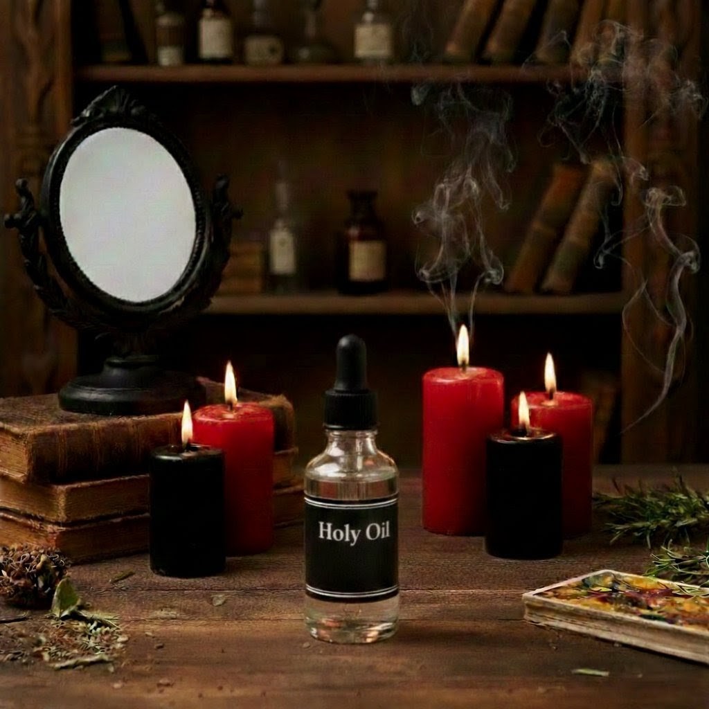 Holy oil