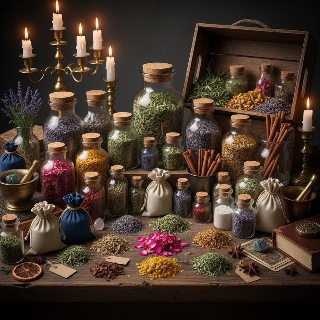 Herbs and ingredients 