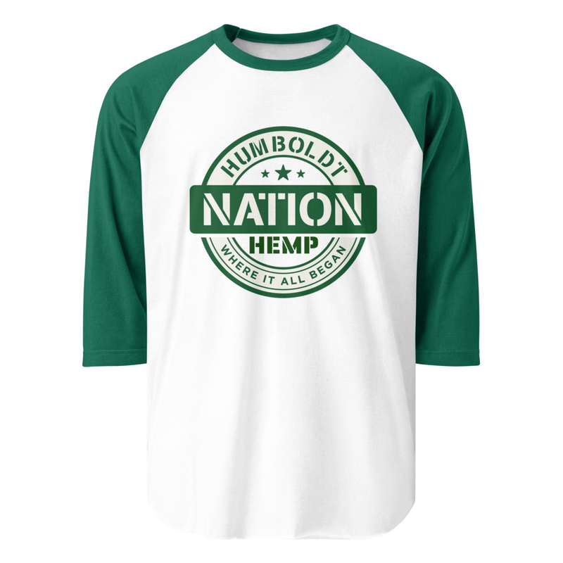 3/4 sleeve raglan shirt