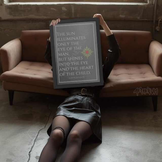 Ralph Waldo Emerson Quote Print: To Inspire Wonder