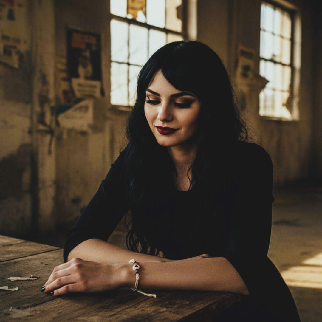 Handmade Friendship Bracelet with Heart Bead & Poetic Verse Card - Adjustable Hemp Cord, Best Friend Gift