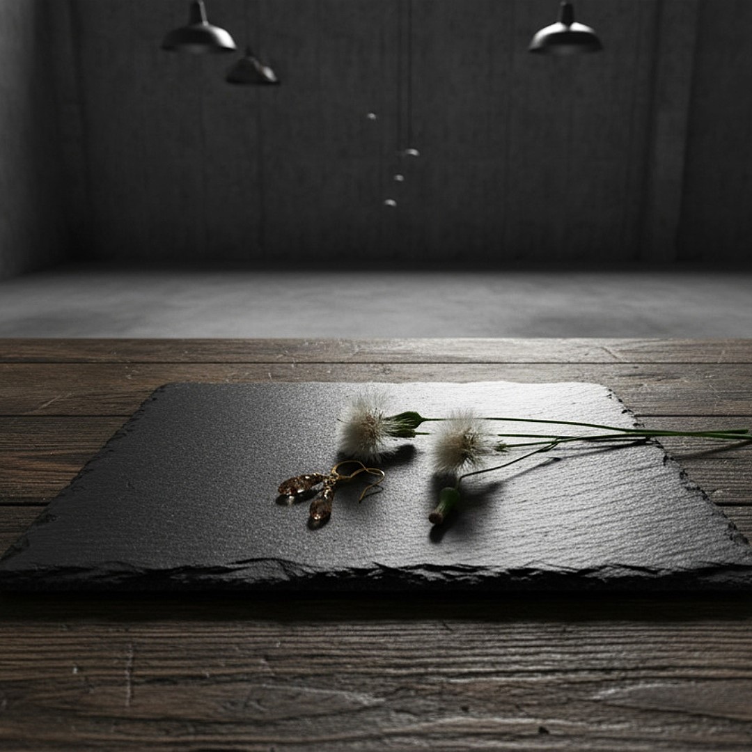 Golden rain teardrop dangle earrings 