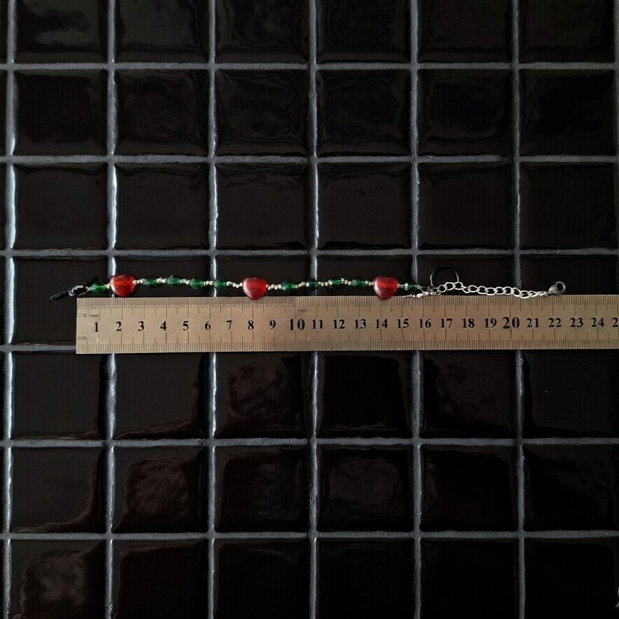 Christmas  bracelet with inspirational card