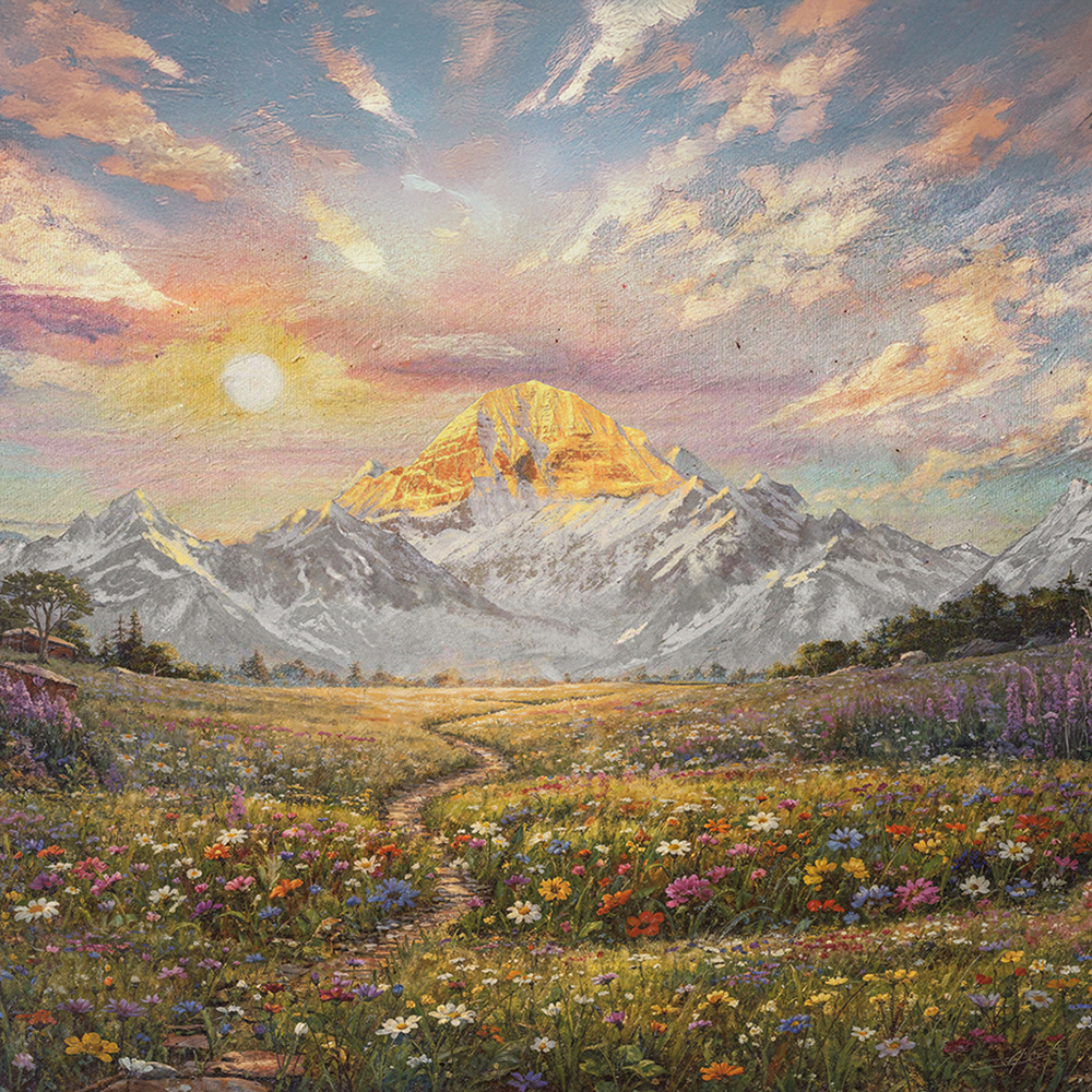 Sacred Dawn over Kailash