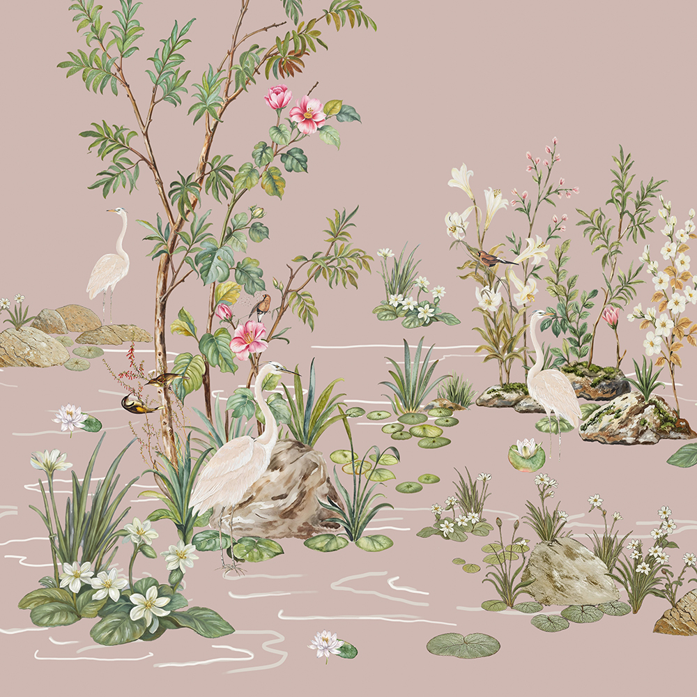 Tranquil Haven of Herons