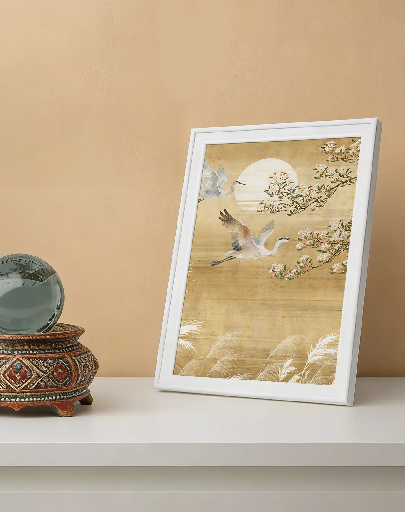Golden Flight of Cranes