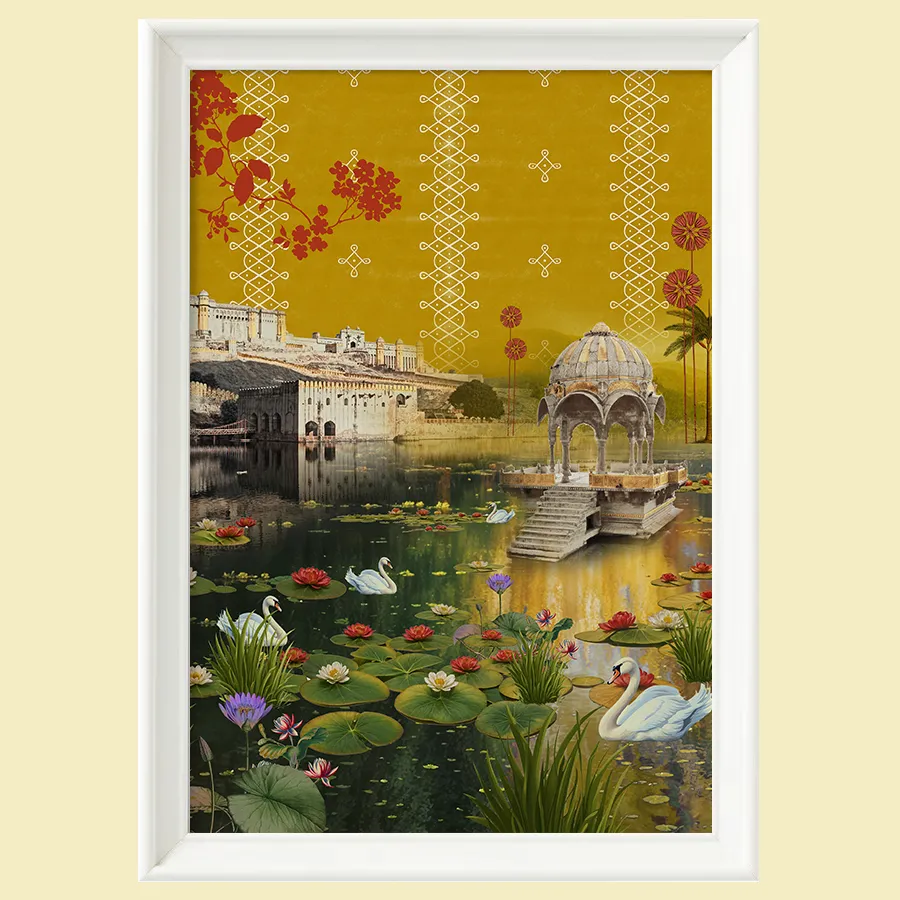 Lotus Lake Serenity