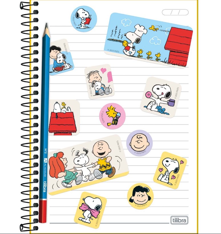 Adesivo Decorado Duplo Snoopy