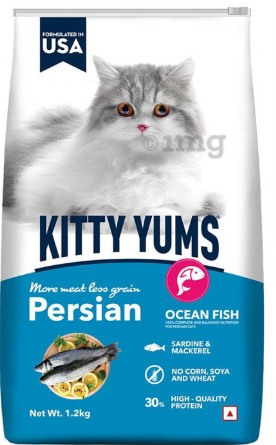 Kitty Yums Persian Ocean Fish Cat Food