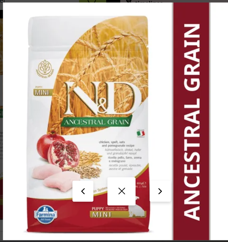 N&D Ancestral Grain Puppy Mini