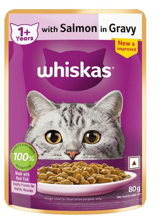 Whiskas Salmon in Gravy Cat Food