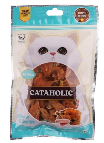 CATAHOLIC Chicken & Sunfish Cat Treats