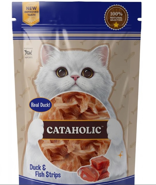 Cataholic Duck & Fish Strips