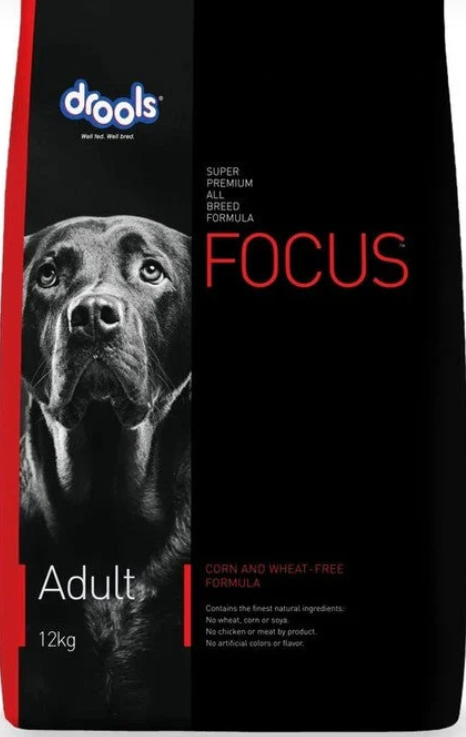 Drools Focus Adult Dog Food 12kg