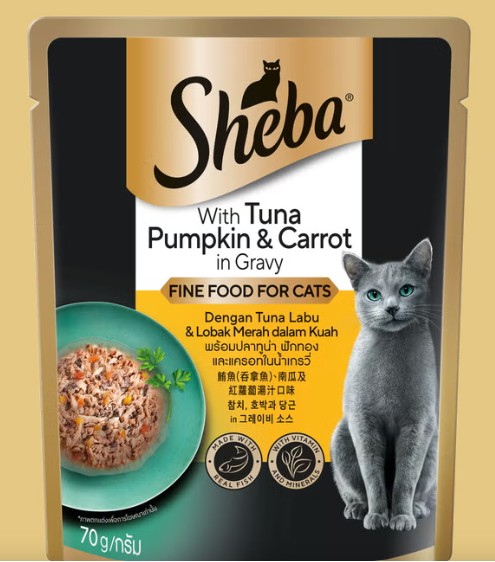 Sheba Tuna, Pumpkin & Carrot Cat Food