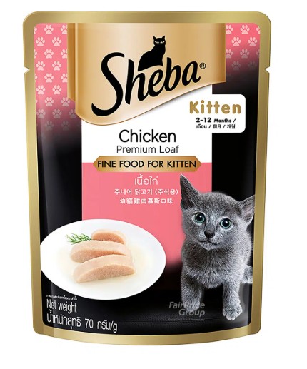 Sheba Kitten Chicken Premium Loaf