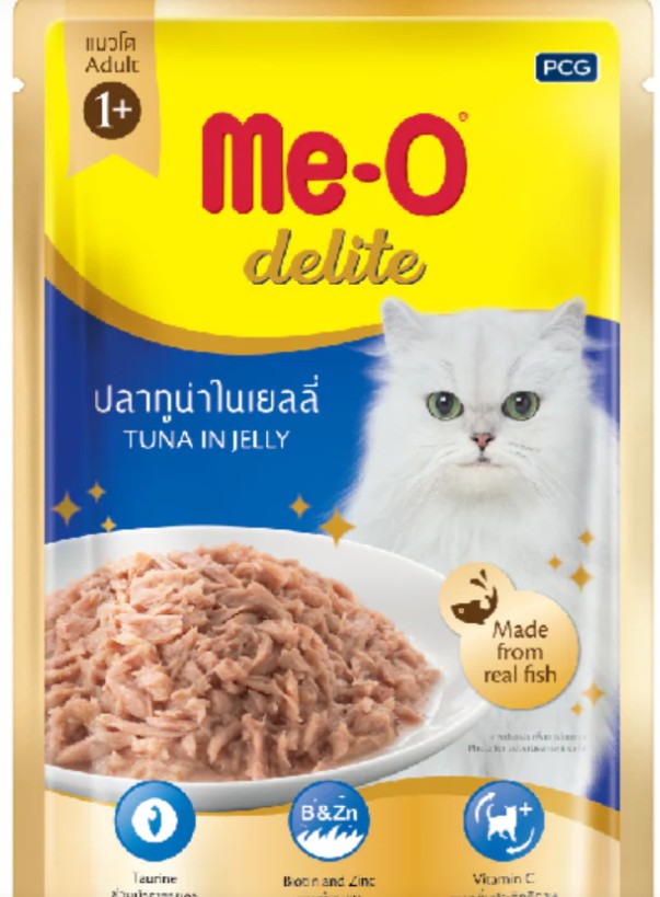 ME-O delite Cat Food Tuna in jelly 80g