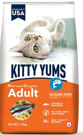 Kitty Yums Adult Ocean Fish Cat Food