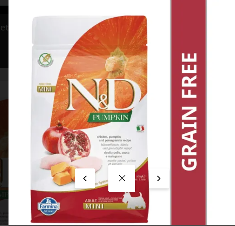 N&D Pumpkin Mini Adult Dog Food