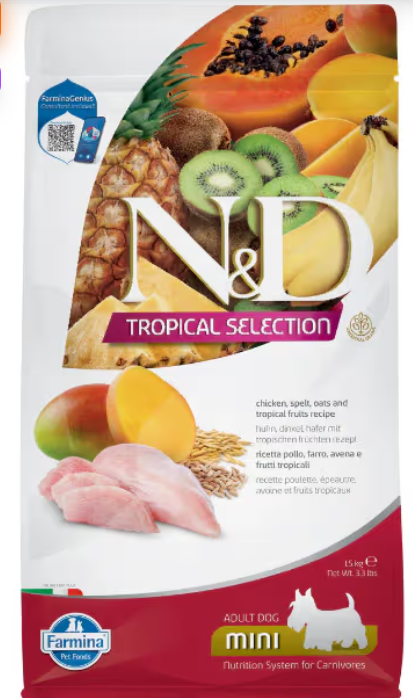 N&D Tropical Selection Adult Dog Mini
