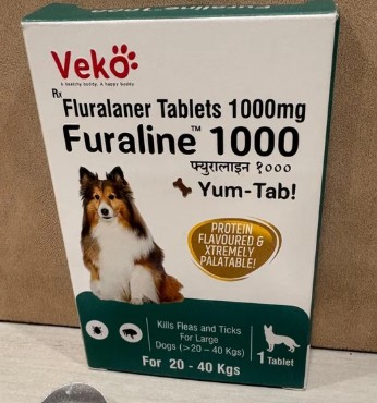 Furaline 1000 Fluralaner Tablets 1000mg