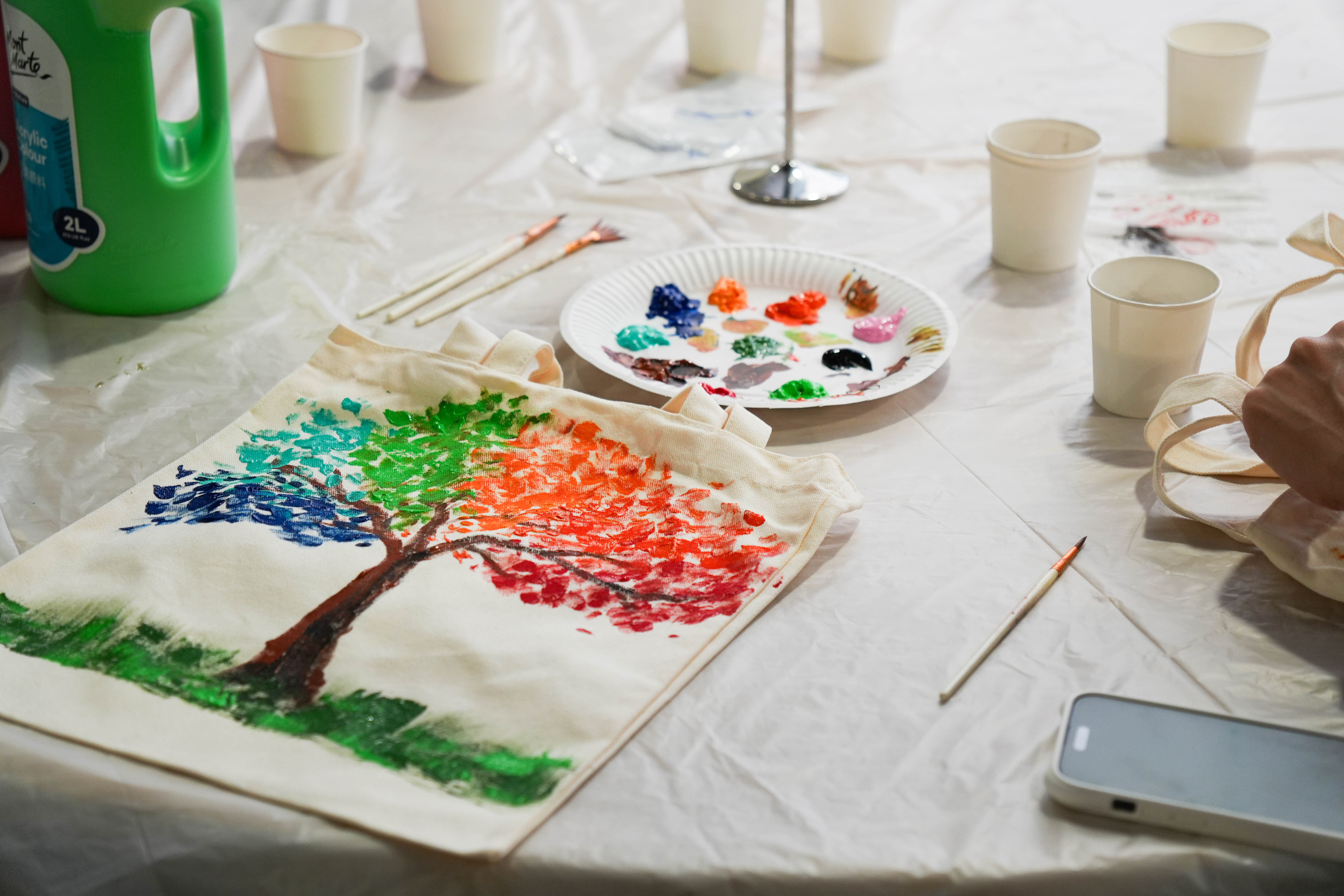 Totebag Painting Session for 10 pax