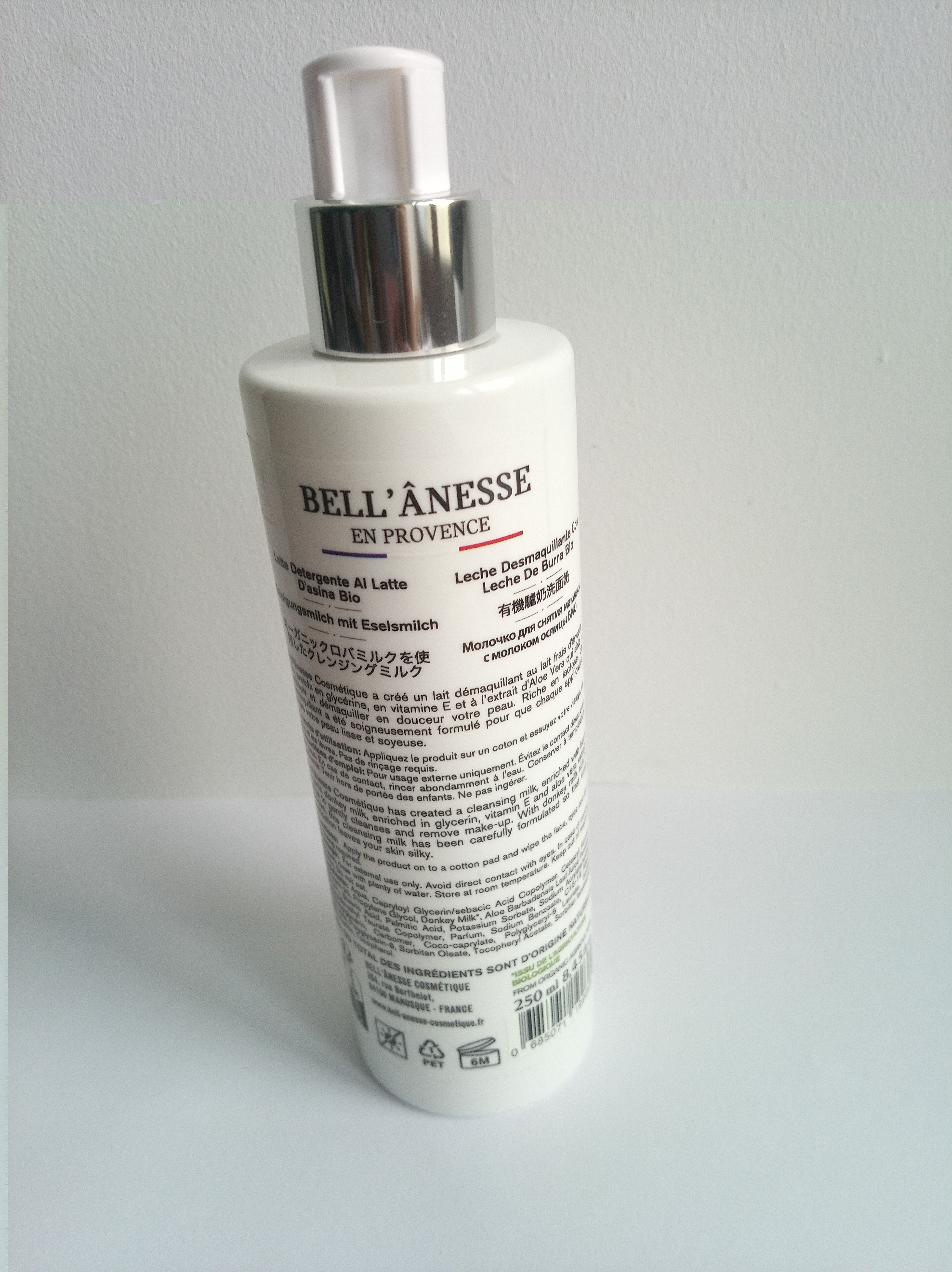 Lait Démaquillant Bell'Ânesse