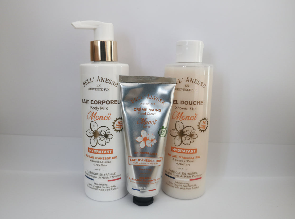 Coffret Soin Hydratant au Lait d’Ânesse Bio