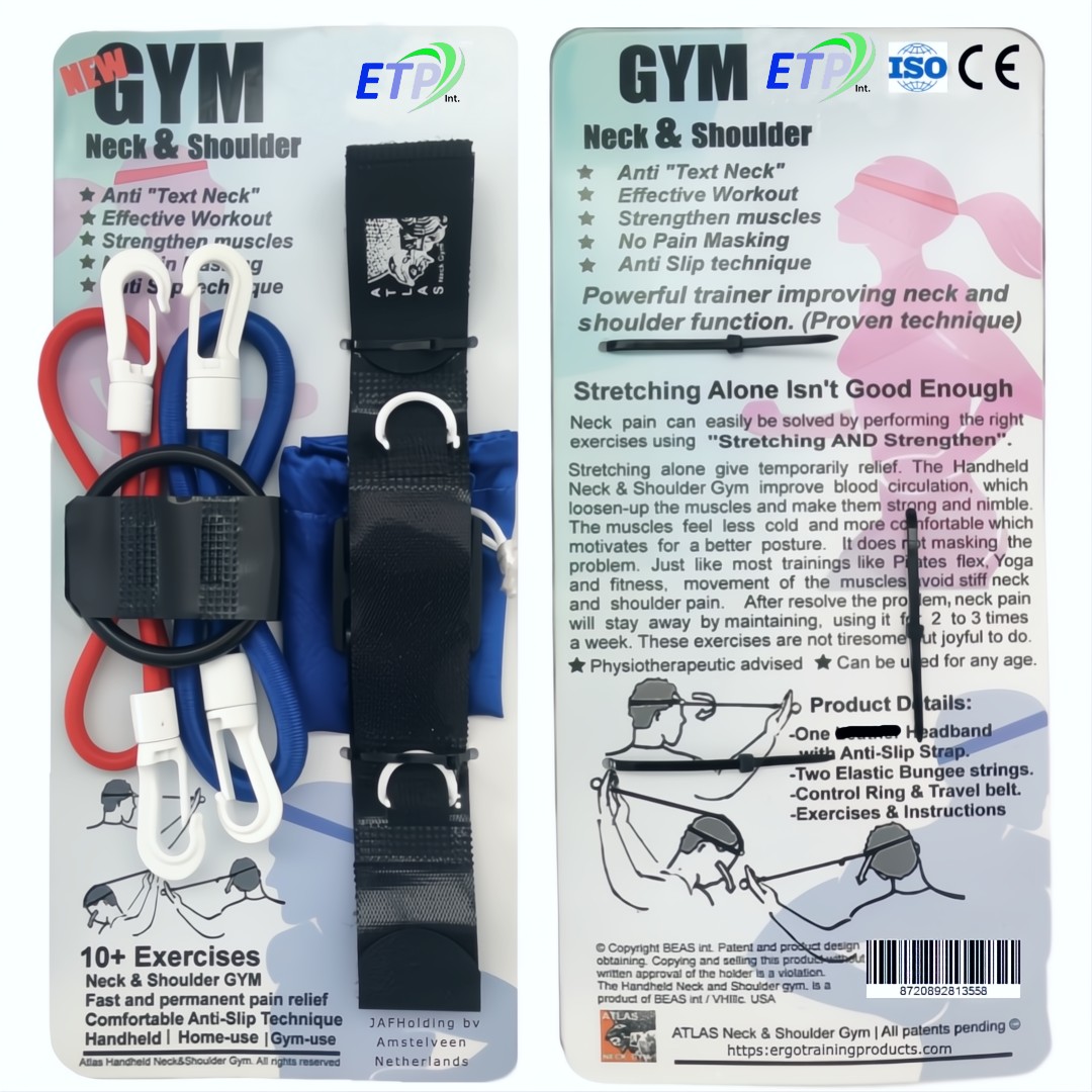 Atlas Neck Gym – Professional Neck Exerciser for Pain Relief & Muscle Strengthening 