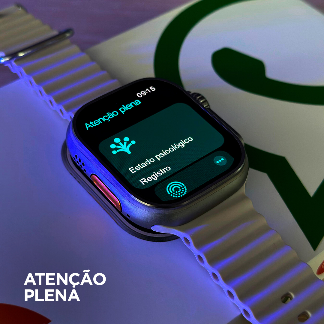 Smartwatch Microwear U4 Plus Série 10: Tela AMOLED de 2.04", Bateria de Longa Duração e NFC
