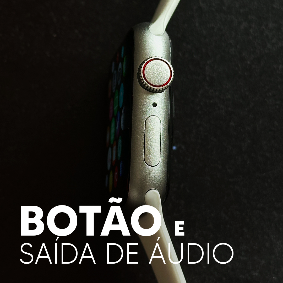 Smartwatch Microwear W59 Mini 2ª Geração: Design Slim 41mm, Função 2 Gestos e Interface Série 9