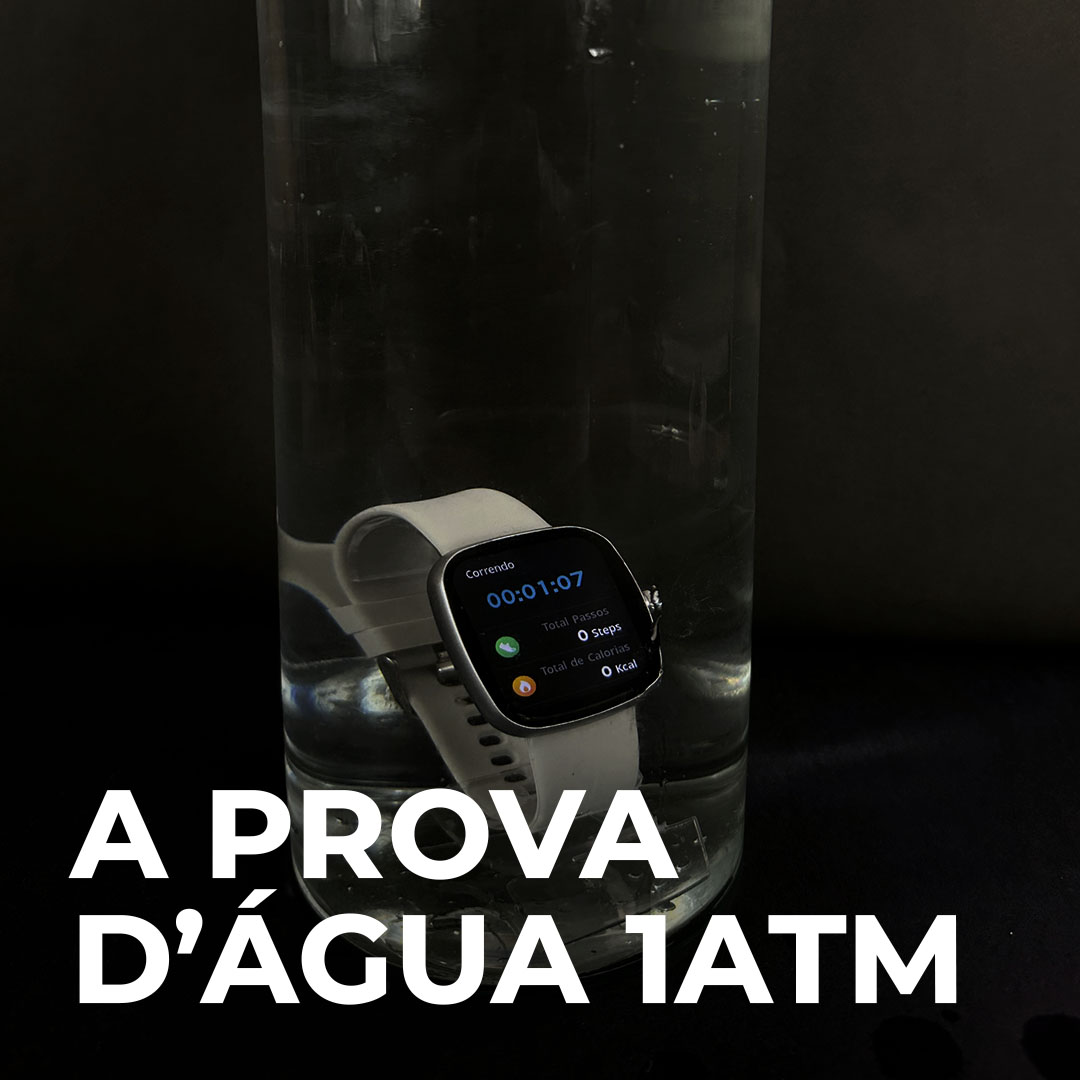 Smartwatch Wearzone Easy: Design Exclusivo, Bateria de Longa Duração e Resistência 1ATM