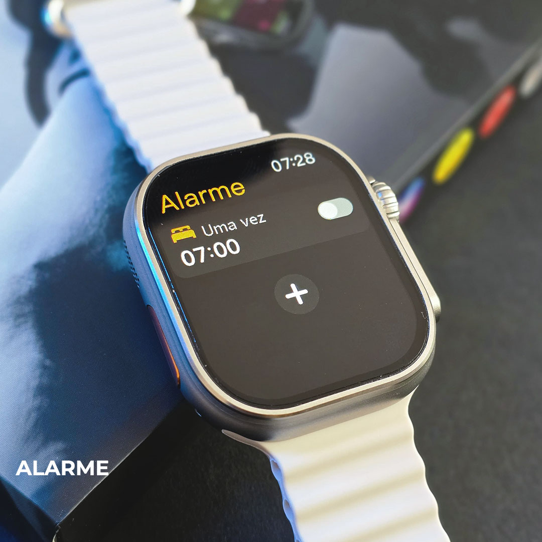 Smartwatch Microwear U4 PRO: Blindagem 3ATM, 1GB de Memória e Respostas de WhatsApp por Voz