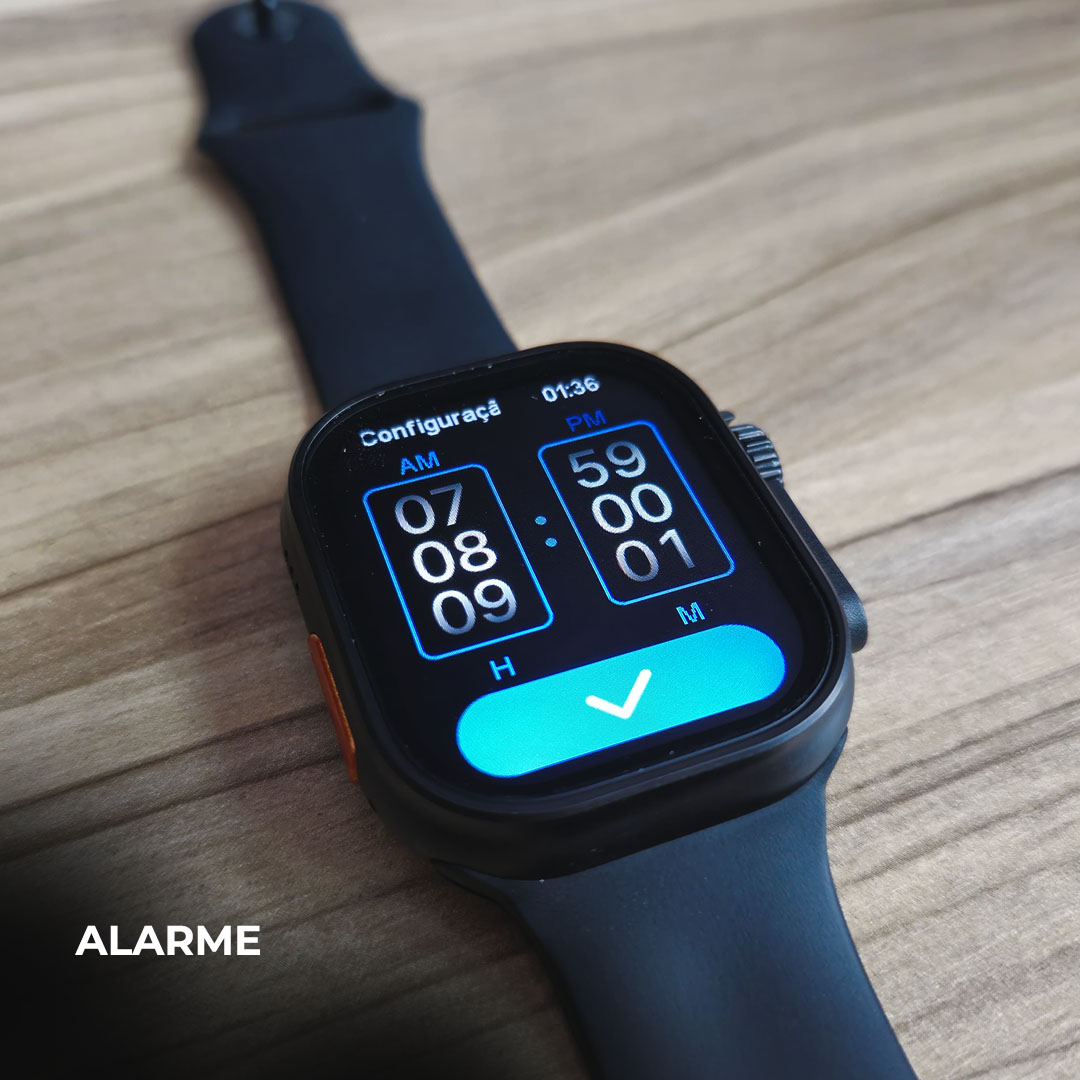 Smartwatch N10 Ultra Série 10: Kit Exclusivo com 4 Pulseiras, Tela de 2.01" e Design Premium de 49mm