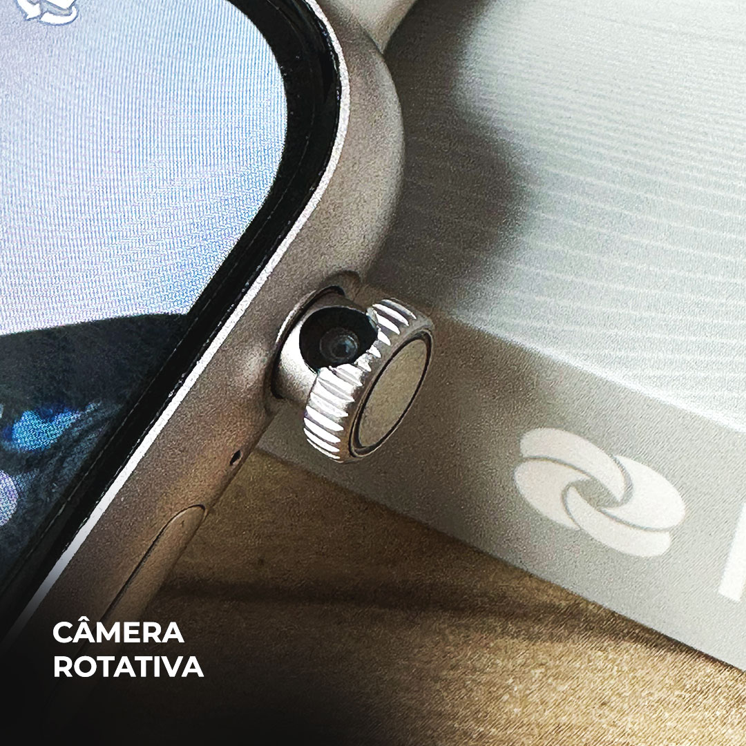 Smartwatch Horizon Lite + 4G: Celular de Pulso Slim com Câmera Rotatória, 2GB RAM e Android Nativo