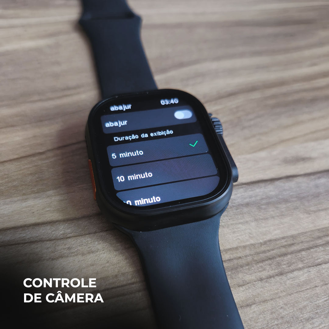Smartwatch N10 Ultra Série 10: Kit Exclusivo com 4 Pulseiras, Tela de 2.01" e Design Premium de 49mm