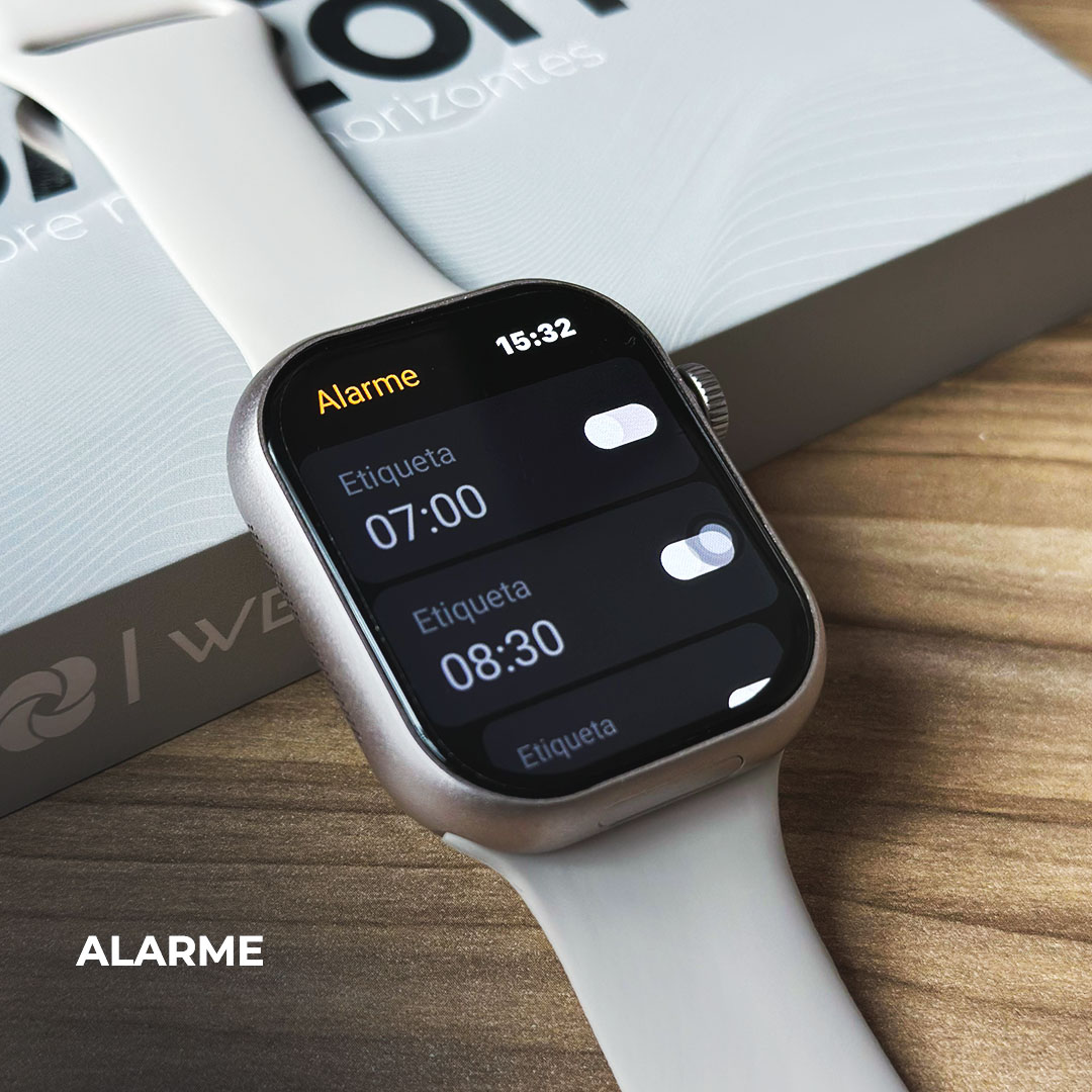 Smartwatch Horizon Lite + 4G: Celular de Pulso Slim com Câmera Rotatória, 2GB RAM e Android Nativo