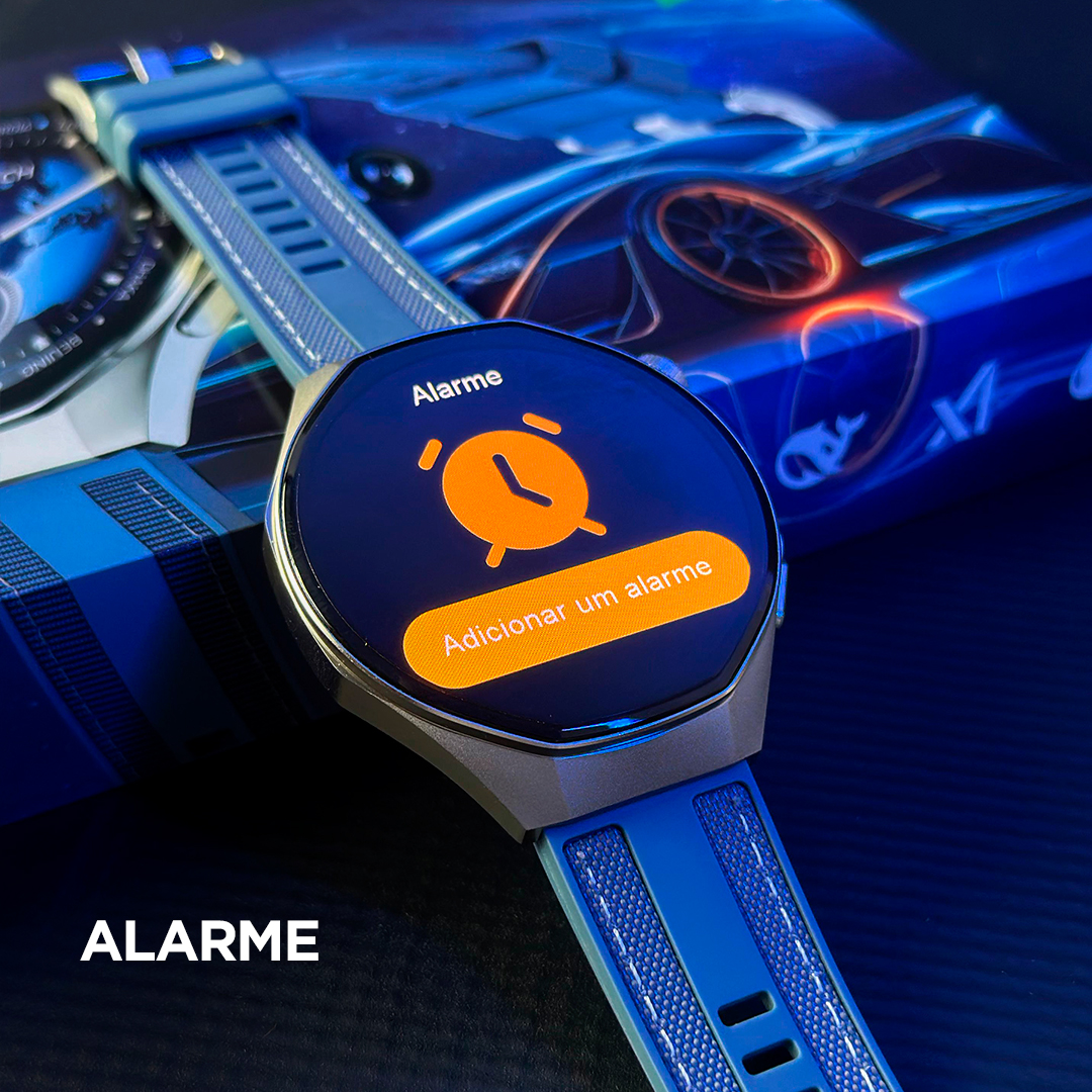 Smartwatch M9: GPS Independente, Tela AMOLED Retina e Tripla IA (ChatGPT, DeepSeek e Grok3)