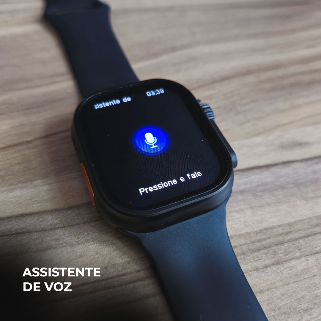 Smartwatch N10 Ultra Série 10: Kit Exclusivo com 4 Pulseiras, Tela de 2.01" e Design Premium de 49mm
