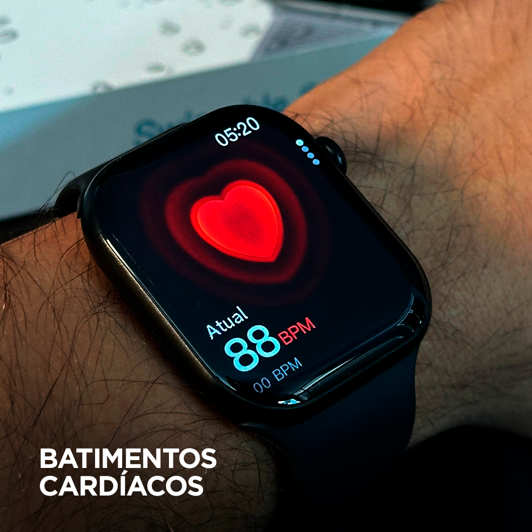 Smartwatch Microwear W11 Pro Série 11: Responde WhatsApp, Tela AMOLED Retina e 1GB de Memória Interna