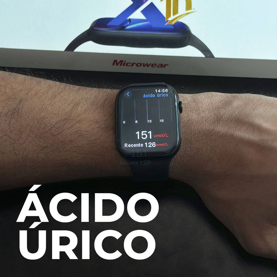 Smartwatch Microwear S10: Tela Curva de 2.06", ChatGPT em Português e NFC + Kit Brinde Exclusivo