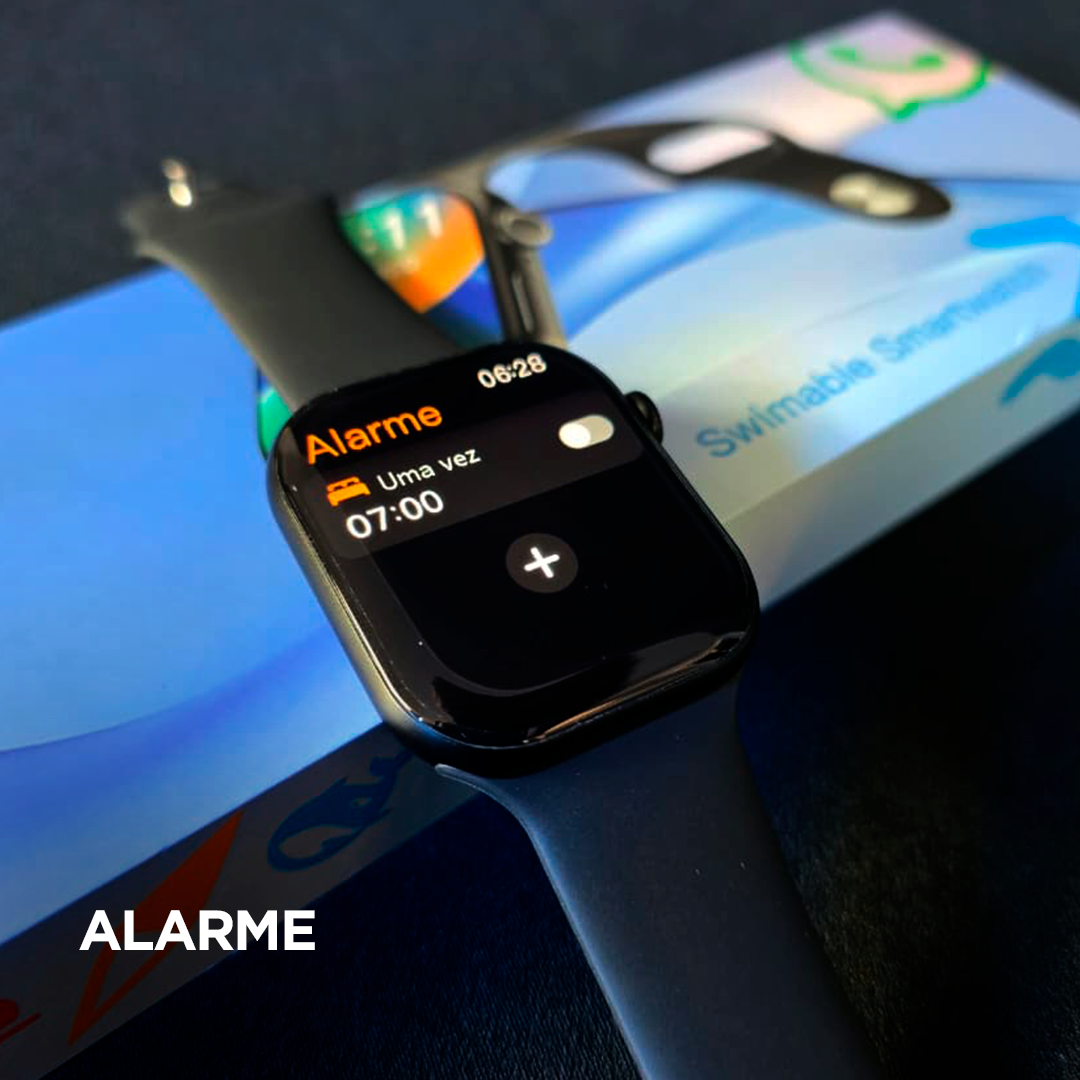 Smartwatch Microwear W11X Série 11: Responde WhatsApp, 1GB de Memória Interna e Inteligência Chat GPT